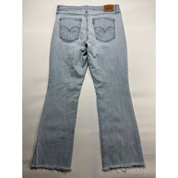 Levi's 315 Women's Shaping Bootcut Light Wash Blue Denim Jeans - Size 31 (31x27) - Picture 2 of 4